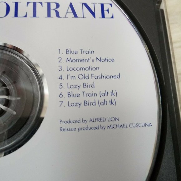 Vintage John Coltrane Blue Train CD 1997 90's Music - Picture 3 of 15